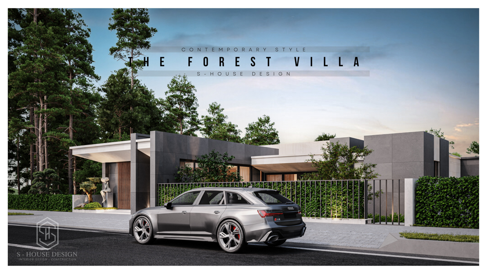 The Forest Villa biệt thự nghỉ dưỡng kiến trúc đương đại